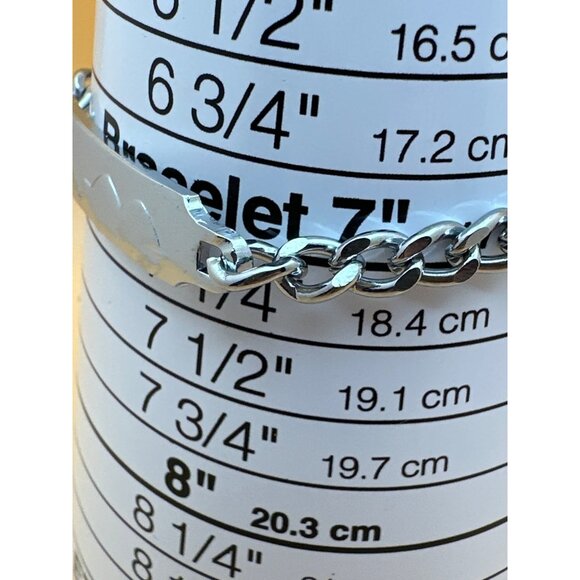 Friendship Bracelet Two Double Heart Arrow ID Matching Silver Tone Love - Picture 7 of 8